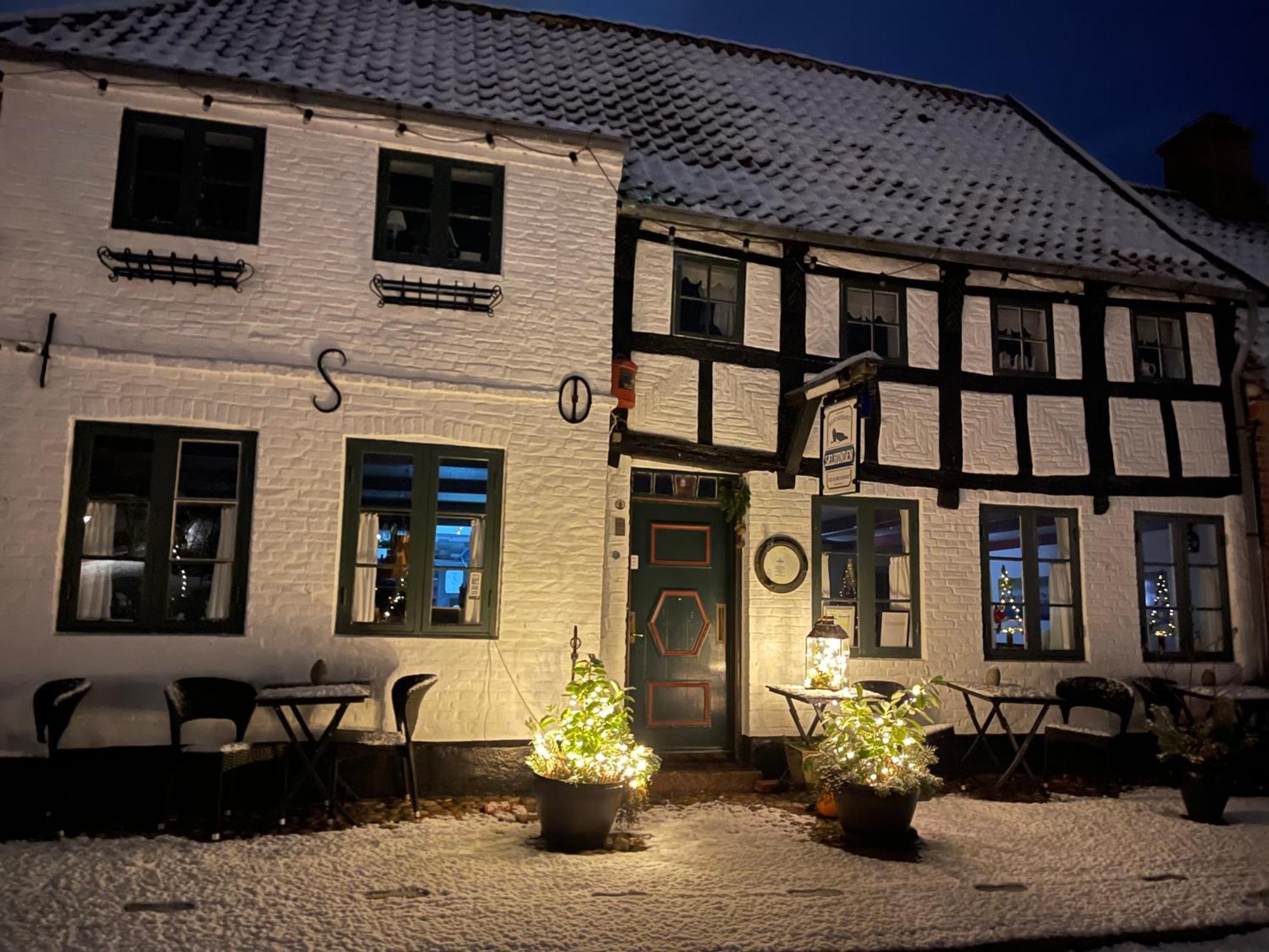 Restaurant Saelhunden Bed & Breakfast Ribe Ngoại thất bức ảnh