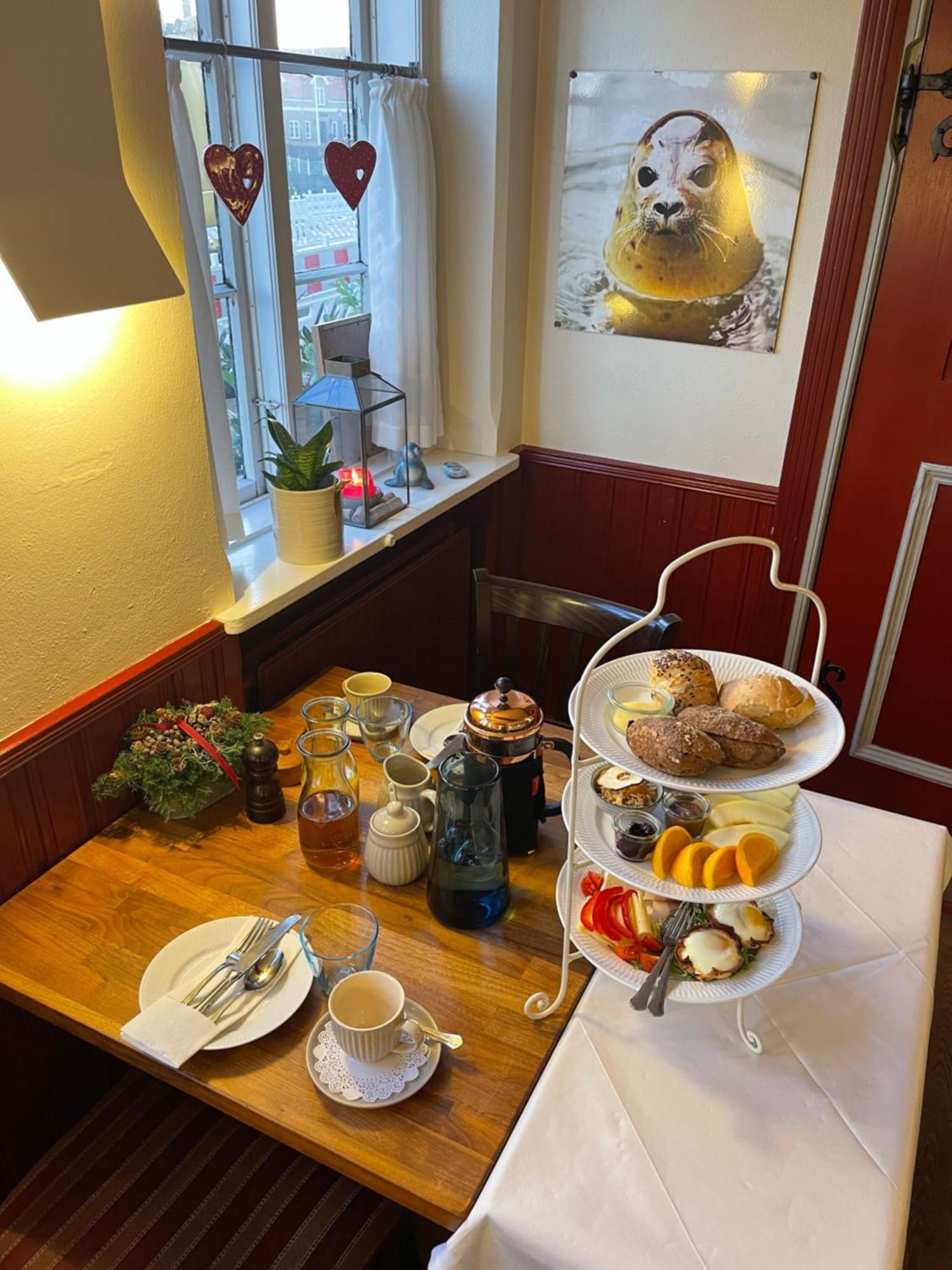 Restaurant Saelhunden Bed & Breakfast Ribe Ngoại thất bức ảnh